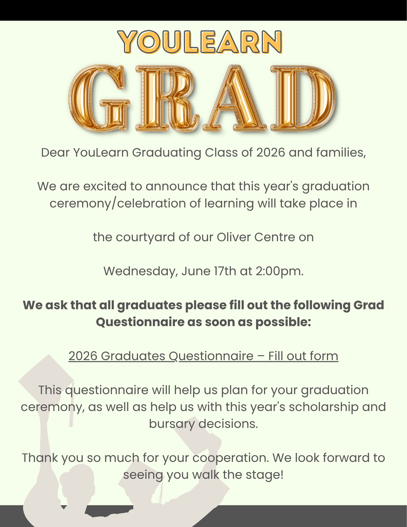 2026 Graduation Notice 1