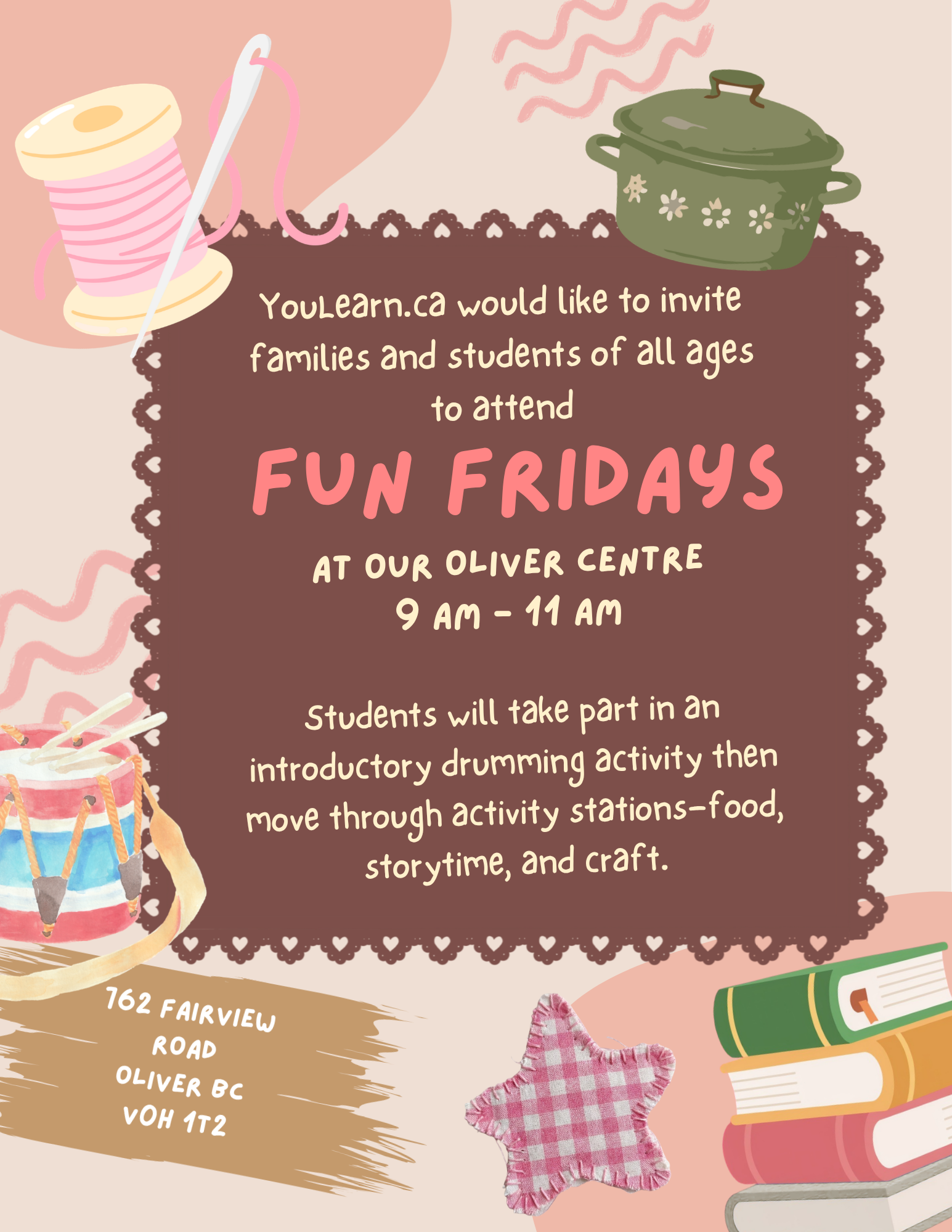 You Learn Fun Fridays Ad