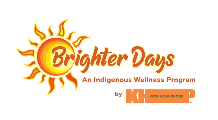 Kids Help Phone Brighter Days Icon