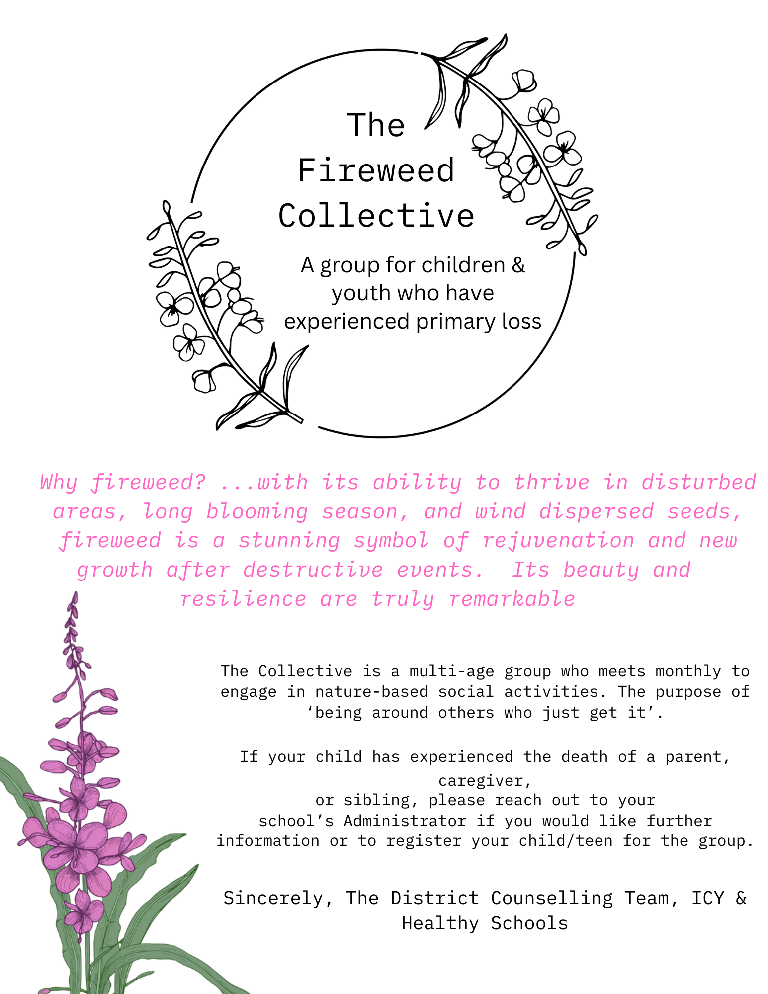 Fireweed Collective Poster